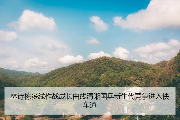 林诗栋多线作战成长曲线清晰国乒新生代竞争进入快车道