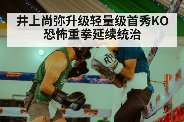 Naoya Inoue boxing